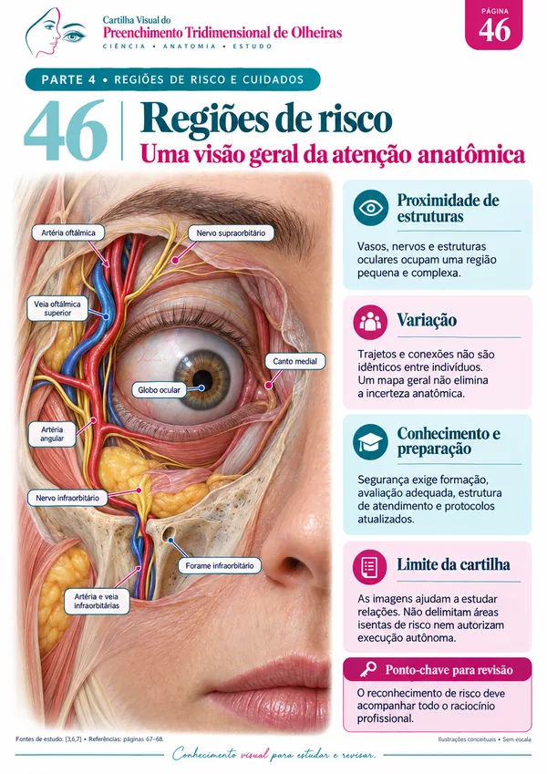 Página 46 da Cartilha Visual do Preenchimento Tridimensional de Olheiras