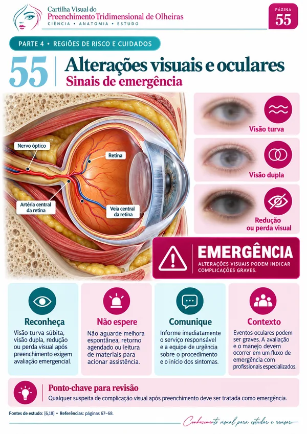 Página 55 da Cartilha Visual do Preenchimento Tridimensional de Olheiras
