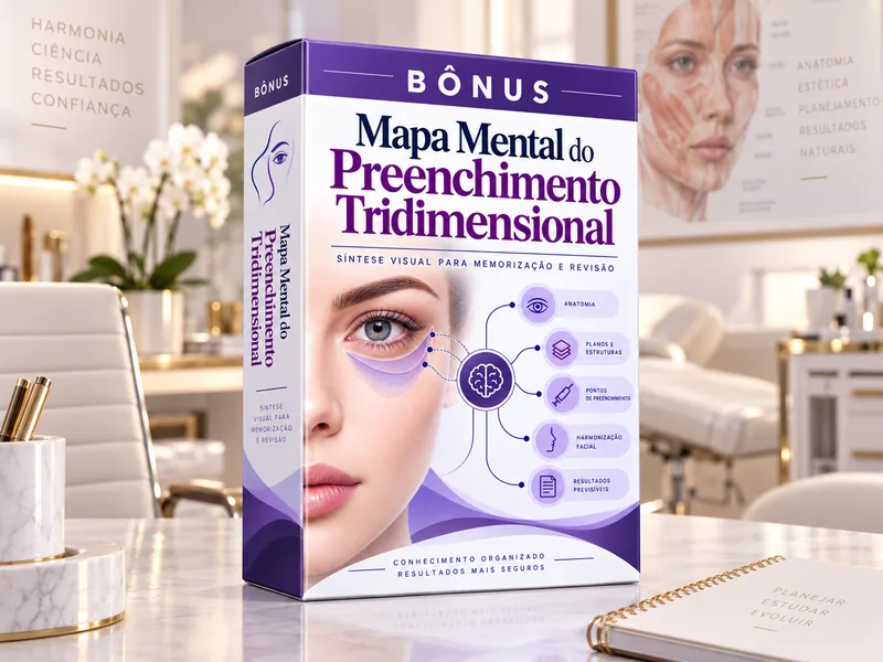 Bônus Mapa Mental do Preenchimento Tridimensional